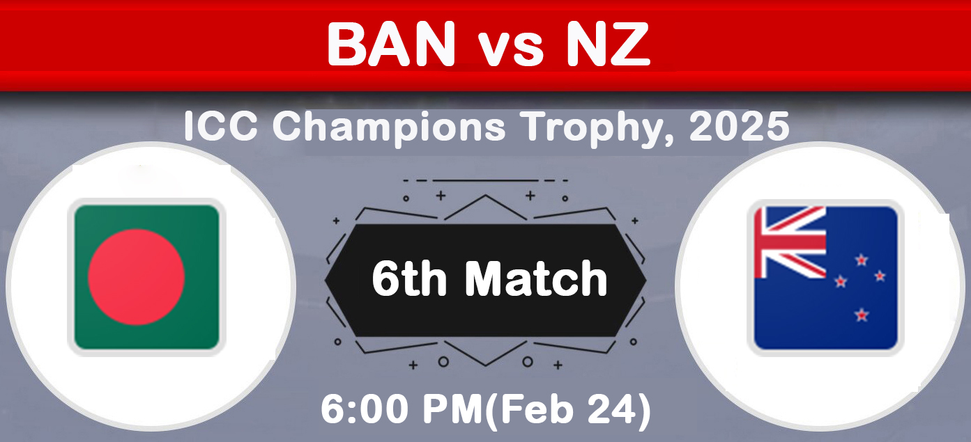 Bangladesh vs New Zealand | Match Preview & Prediction