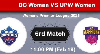 DC Women VS UPW Women Womens Premier League 2025 | Match Preview & Prediction