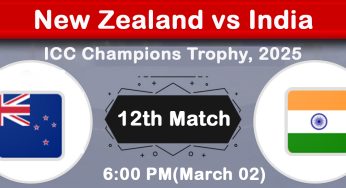 New Zealand vs India Preview & Prediction ICC Champions Trophy, 2025