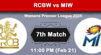 RCBW vs MIW Womens Premier League 2025 | Match Preview & Prediction