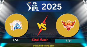 Chennai Super Kings vs Sunrisers Hyderabad 43rd Match Preview & Prediction | IPL 2025