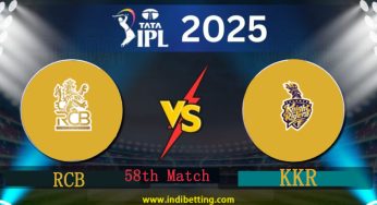 Royal Challengers Bengaluru vs Kolkata Knight Riders: 58th Match Preview & Prediction