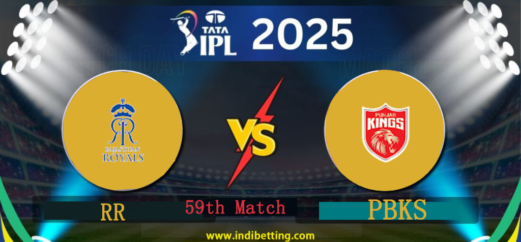 Rajasthan Royals vs Punjab Kings 59th Match Preview & Prediction