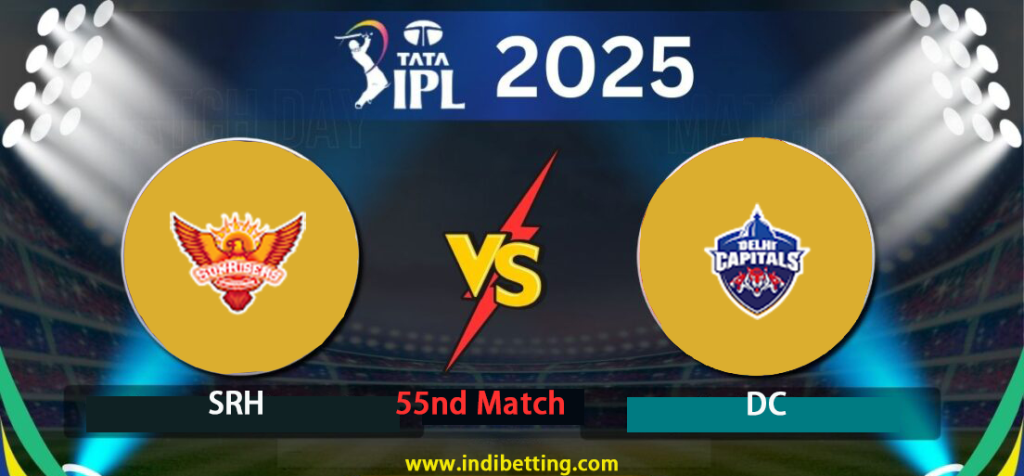 SRH vs DC, 55th Match